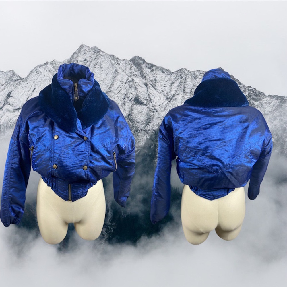 Vintage NILS Ski Snowboard Jacket Size 8